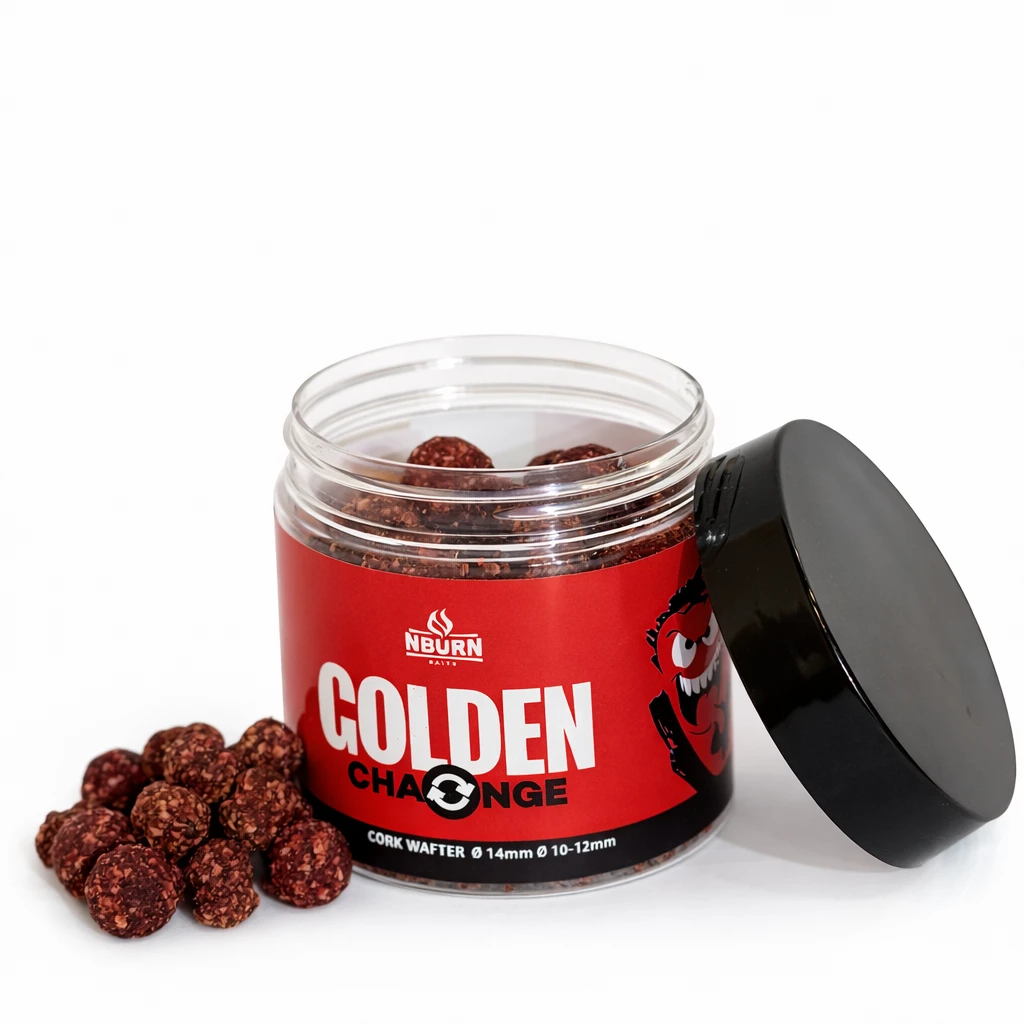 ChatGPT Image 16.03.2026 г., 16_03_04 CORK WAFTER GOLDEN SPICY 14mm / 10-12mm – N-Burn Baits - Image 1